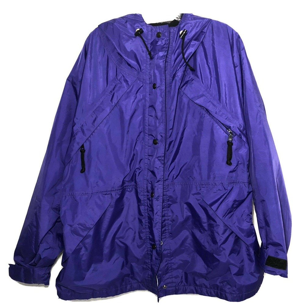 REI windbreaker Vintage Purple Women’s Size 16